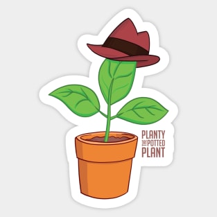 Planty the Potted Plant Sticker